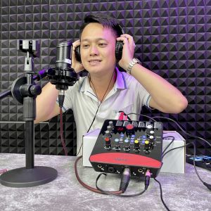 Combo Live siêu Xịn Soundcard Icon Upod Pro - Micro Thu Âm K320 - Full phụ kiện hỗ trợ livestream hát karaoke cho Âm Thanh Nét và Ổn Định