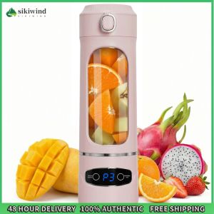Rechargeable Portable Juicer for Outdoor & Gardening Use Multi-Functional Compact Kitchen Gadget with Long Battery Duration
