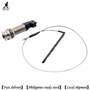 Acoustic Pickup Under Saddle Accessory Set Durable Output Jack Stereo Socket Plug Easy Installation