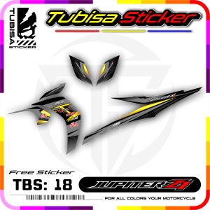 Sticker Striping Jupiter Z1 - Stiker Striping Variasi Motor Jupiter Z1. TBS.18