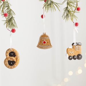 LMS70 1/2/3Pcs Creative Christmas Hanging Decoration Handmade Painted Christmas Tree Ornaments Merry Christmas Decorative Christmas Tree Hanging Pendants Christmas Home Decoration