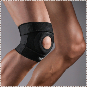 สนับเข่าป้องกัน สายรัดยางยืดการป้องกันเอ็นสนับเข่าป้องกันผู้สูงอายุ เอ็นรองรับชุดกีฬา ความมั่นคงของข้อต่อ