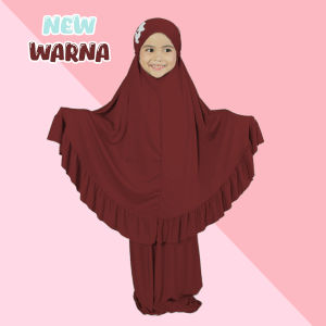MUKENA MUKENA RUKUH ANAK TELEKUNG ANAK PEREMPUAN USIA 1 2 3 4 5 6 TAHUN SHAKUFA