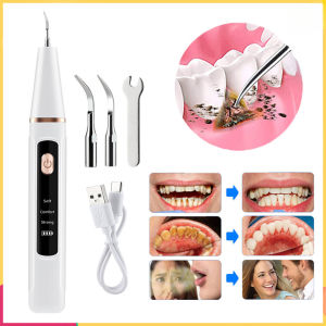 New Ultrasonic Scaler Dental Tartar Remover Electric Sonic Dental Calculus Remover Plaque Stains Removal Household Tooth Cleaner