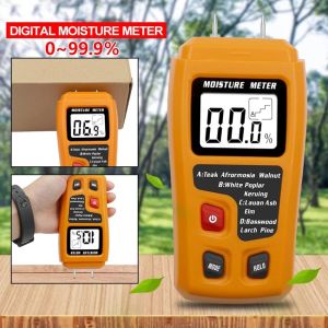 Wood Moisture Meter Kayu Kertas Alat Ukur Kelembaban Kadar Air Di Kayu