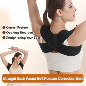 Correct Hunchback with Breathable Orthopedic Back Support Belt