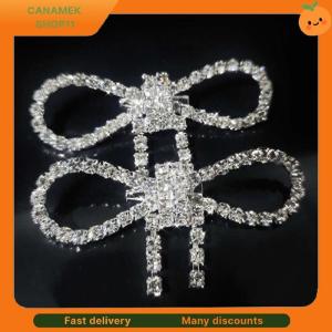 ❣️❣️❣️ Fashion Shiny Rhinestone Bow Buckle Pearl Tassel Pin Diamond Buckle DIY Garment Shoe Bag Applique Wedding Accessories Gifts