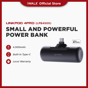 iWALK Linkpod 4PRO 4500mAh 20W Fast Charge 2-in-1 Led Power Light Weight Power Bank