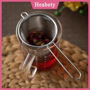 Heabety Thép không gỉ trà Infuser tái sử dụng trà rò rỉ Lọc Ấm trà lọc tai duy nhất hình dạng cà phê thảo mộc gia vị khuếch tán với xử lý