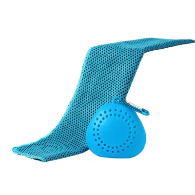 [Ready Stock] Cooling Towel w/ Silicone Sleeve