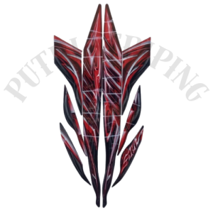 Striping Stiker List Body Standar Motor Yamaha Mio Soul 2011 Standar List Stiker Mio Soul 2011