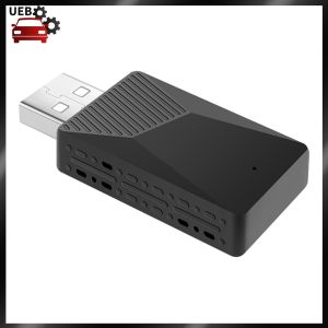 [Ueb Wholesale Mall] Wired To Wireless Carplay & Android Auto AI Box USB Plug and Play Wireless Adapter for Cars with OEM Wired CarPlay Android Auto