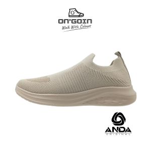 Anda Flyknit Slip On Women Sneakers Shoes Size EU 36-41 By OnGoin Malaysia Official Store