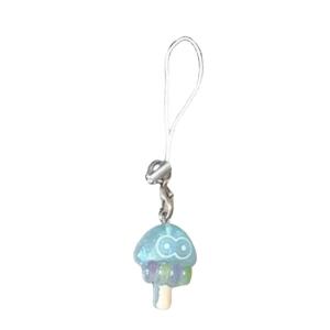 Glittering Ice Cream Phone Strap Resin Bag Charm Practical Girls Accessory Stylish Functional Keychain for Daily Party