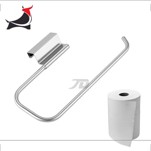 Giấy treo Giá treo khăn cửa tủ Khăn Giấy Đứng Tiết Kiệm Không Gian Móc treo giấy cuộn Tổ Chức Giá Cho Nhà Bếp Phòng Tắm