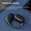OWS KY2 Single-ear Earbuds Bluetooth Wireless Earphone Big Capacity Battery with 10H Playback Time, Touch Control On Ear Business Sport Music Headset. 