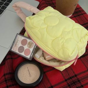Women Bag Candy Color Hand-Carrying Female Bag Portable Portable Hand-Carrying Bag Cosmetic Bag Wash Storage Bag Macaron