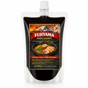 FUJIYAMA Authentic Japanese Shoyu Ramen Soup Concentrate Soy Sauce Ramen Soup Base 1000ml / 200ml