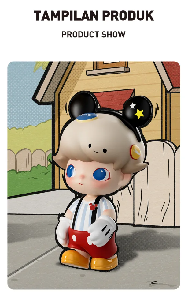POP MART MEGA JUST DIMOO 400% Mickey Mouse Limited Edition