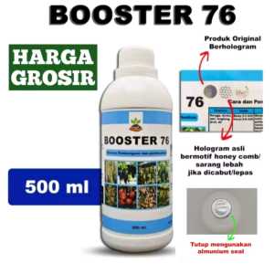 Pupuk Organik Booster 76 Pupuk Untuk Pelebat Tanaman Buah 500ml