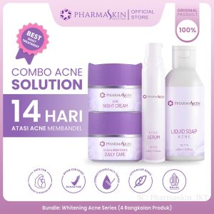 Pharmaskin Paket Whit Acne Anti jerawat Cream