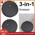 【winnereco】 Wet Mopping Vacuum Cleaner USB Rechargeable 1000Pa Suction Robot Vacuum Smart Navigation To Avoid Objects for Home Floor Washing. 