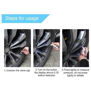 Áp suất lốp kiểm tra 140PSI áp suất lốp công cụ giám sát xách tay 9.9bar kỹ thuật số áp suất lốp Gauge cho xe tải xe