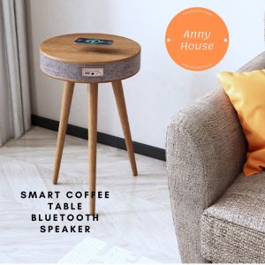 ลําโพงบลูทูธ (สเตอริโอไฮไฟ) การชาร์จแบบไร้สายของโทรศัพท์มือถือ อินเทอร์เฟซ USB พร้อมไฟเซ็นเซอร์ แบตเตอรี่ลิเธียมในตัว ฟังก์ชันครบครัน