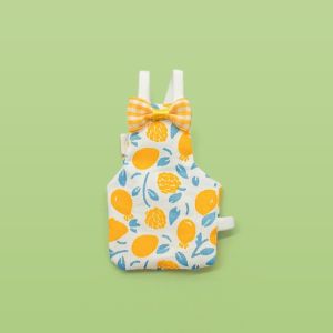 ELITEDEALSHUB Bowtie Parrot Diaper Colorful Fruit Breathable Parrot Flight Suit Washable Pet Bird Apron Daily Wear