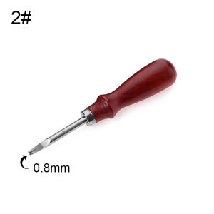 0.8/1.0/1.2mm Leather Edge Beveler Skiving Beveling Knife Cutting Hand Craft Tool With Wood Handle DIY Tools Leathercraft Beveler Skiving Edge Craft Keen Edge Cutting Tool For Leathercraft Edge Cut Beveling V-shaped Blade