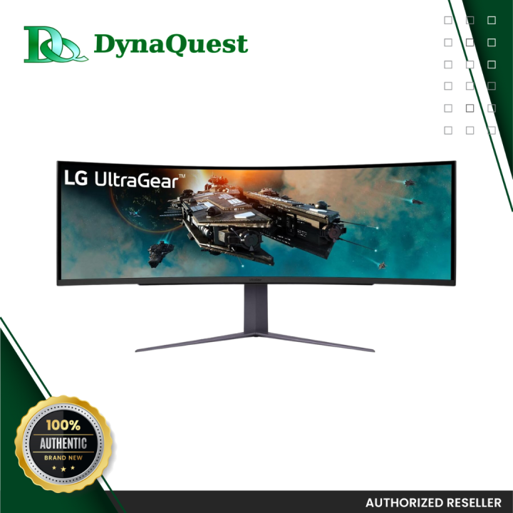 LG 49GR85DC-B 49" Curve Ultragear VA 240Hz Dual QHD 5120x1440 1ms HDMI ...