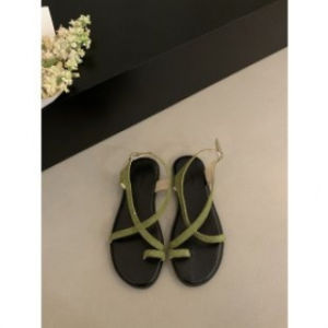 [Free Shipping] Unique Design Flat Toe-Ring Beach Roman Sandals For Women 2026 New Seaside Vacation Style Summer Sandals For Women