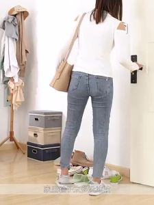 Clothes Hanging Rack Double Pole Strong Steel Structure Laundry Rack Clothes Rack Stand Heavy Duty