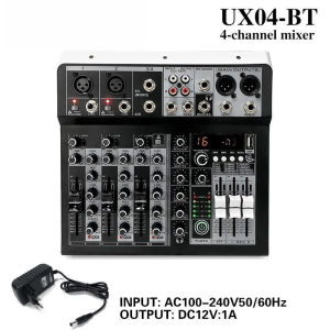 Bluetooth Audio Mixer 4 / 6 / 8 Channel mixer Audio 16 DSP Mixer Mga Epekto CS-4/CS-6/CS-8