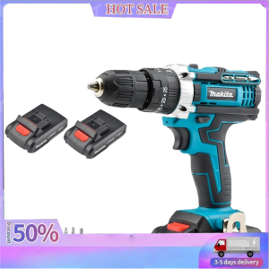Makita 128V Cordless Drill – Heavy Duty Brushless Compact Design Battery Included Perfect para sa Car at Home Projects