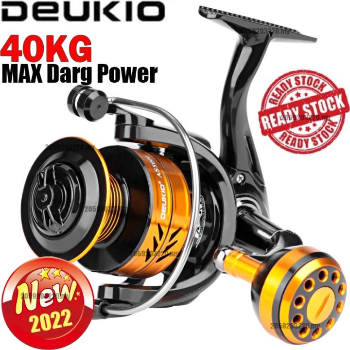 2021 NEW shimano Mesin Pancing Max Darg 40kg 2000-7000 Size Trolling Fishing  Reels shimano Carp Metal Metal Handle Saltwater