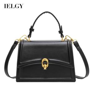 IELGY Phong Cách Hàn Quốc Cao Cấp Cho Nữ Phong Cách Phương Tây Túi Đeo Vai Có Khóa
