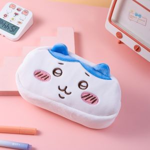 Hộp đựng bút chì sang trọng Hachiware Chiikawa Usagi Túi văn phòng phẩm Ví đựng tiền xu Túi đựng mỹ phẩm Học sinh Đồ dùng học tập Túi lưu trữ