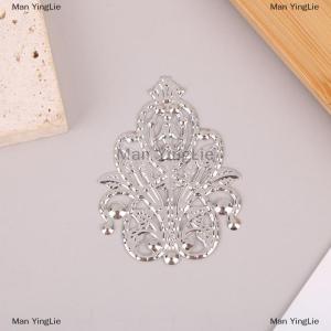 [COD] Man YingLie 20Pcs Bronze Copper Filigree Wraps Flower Connectors Metal Crafts Gift Decoration DIY Accessories