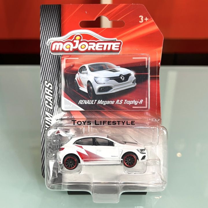 Majorette Racing Cars Renault Megane R.S. - White diecast model main image 0