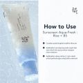 Beauty of Joseon Sunscreen Aqua-Fresh : Rice + B5  (SPF50+ PA++++)  Lightweight and non-sticky. 