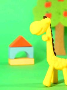 Gigitan Bayi Aman & Nyaman: Teether Giraffe Food Grade