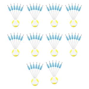 10Pcs Silicone Space Beans for Line Management Knot Protections Fishing Tackle Accessories Anti Entanglement Space Bean