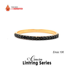 Cincin Emas Lintring Ltr Black Stone J5 Ismoyo