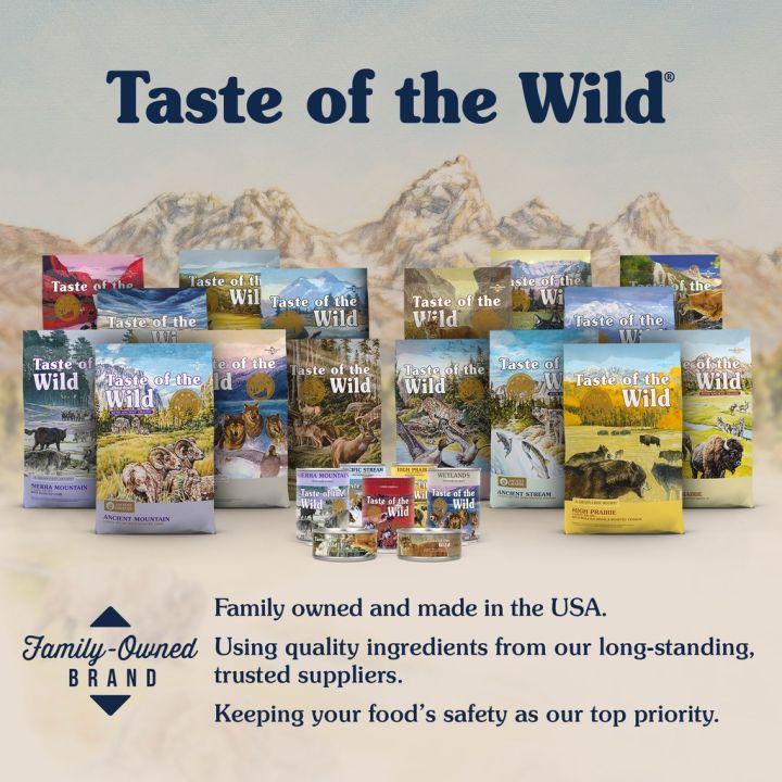 Taste of the Wild Dry Dog Food High Prairie Puppy Recipe with