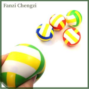 Fanzi Dingdaocunz 1PC Stress Vent Ball Mini Volleyball Squeeze Foam Ball Kids Outdoor Toy