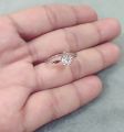 Cincin Cyrstal Cantik Jewelry 78 Titanium ( perak). 