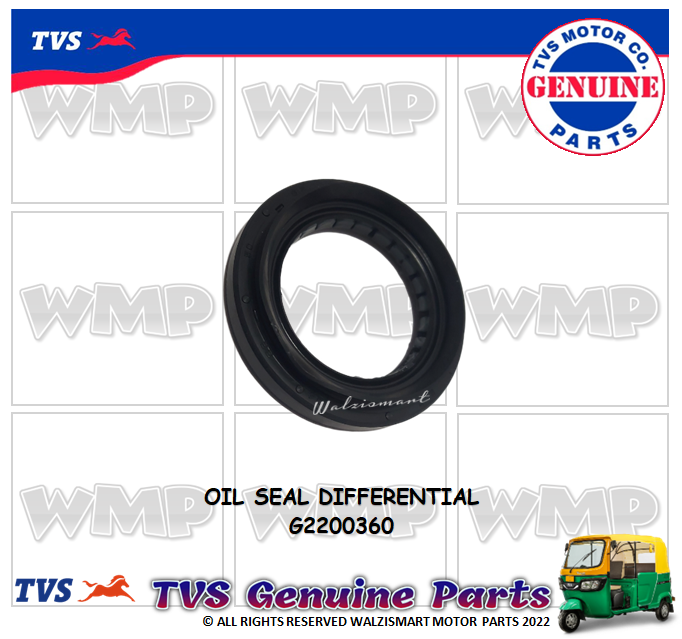 Oil Seal Differential (G2200360) TVS King Genuine Parts Lazada PH