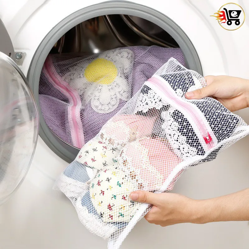Kantong Jaring Mesin Cuci Laundry Bag Net Tempat Cucian Baju Kotor
