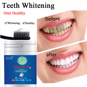 Natural Pearl Whitening Tooth Powder Anti-Bacterial & Remove Tooth Stains 50g